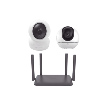 Kit de Camaras Wi-Fi Para Interior, Incluye 1 pieza CS-H6 / 1 Pieza C6