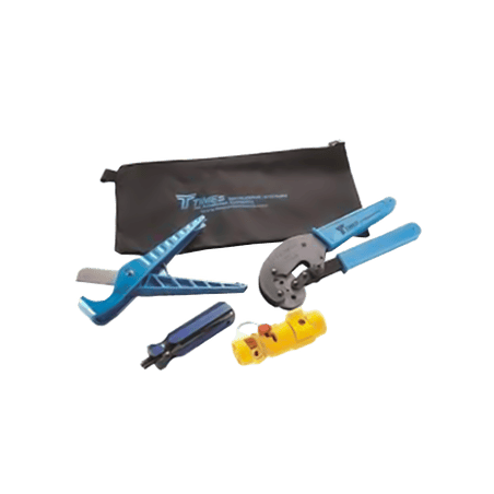 Kit de Herramientas para Instalar Conectores en Cable LMR-195 y LMR-20