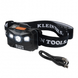 Lámpara Luz LED Frontal Recargable de 400 Lúmenes, Apagado Automático,