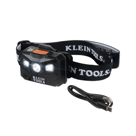 Lámpara Luz LED Frontal Recargable de 400 Lúmenes, Apagado Automático,