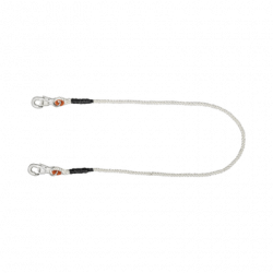 Cables de Protección con Cuerda de Polipropileno de 9/16 Seguro Doble