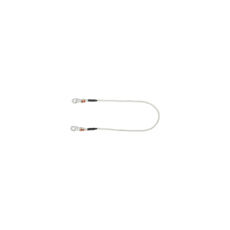 Cables de Protección con Cuerda de Polipropileno de 9/16 Seguro Doble