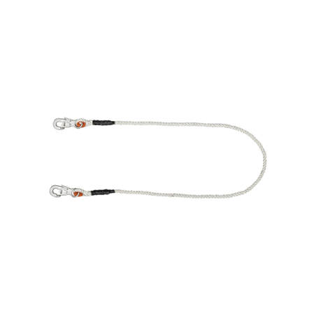 Cables de Protección con Cuerda de Polipropileno de 9/16 Seguro Doble