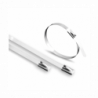 Cincho de Acero Inoxidable, 4.6 x 360 mm  (100pzs) (4100-02000)