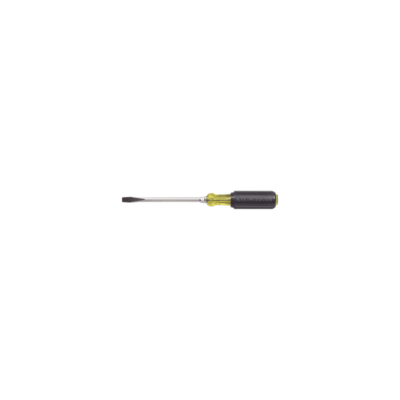 Desarmador de Punta Plana de 10 mm con Mango Acojinado de 203 mm.