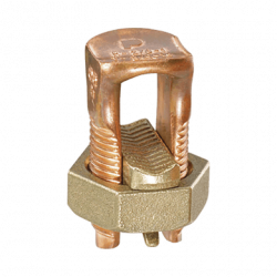 Conector Mecánico de Puesta a Tierra, de Cobre, Para Cables de Calibre