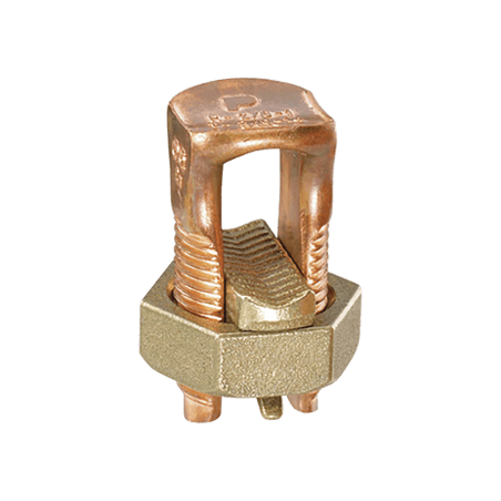 Conector Mecánico de Puesta a Tierra, de Cobre, Para Cables de Calibre