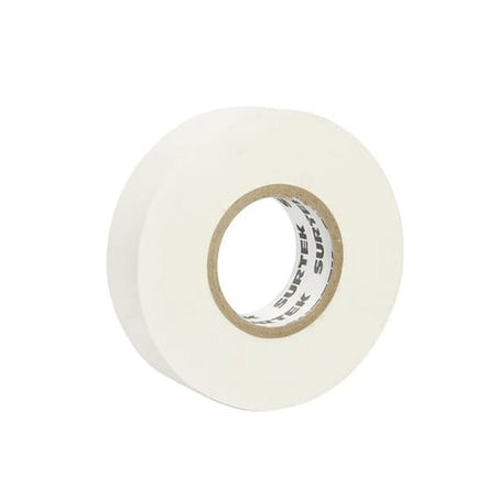 Cinta para aislar color Blanco de 19 mm x  18 metros / Fabricada en PV