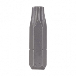 Punta torx tipo T6 hexagonal de 1/4 x 1 de largo