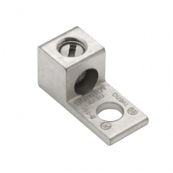 Terminal Universal de Aluminio/ 1 Orificio para Calibre  14- 6 AWG / P