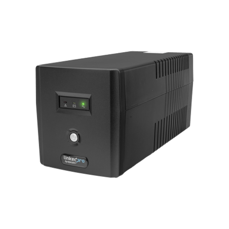 UPS 1000VA/600 W Línea Interactiva 120Vca / 6 tomas 5-15R (4 Respaldad