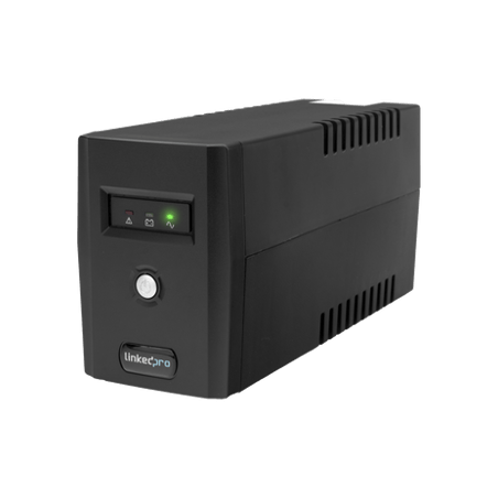 UPS 800VA/480 W Línea Interactiva 120Vca / 6 tomas 5-15R (4 Respaldada