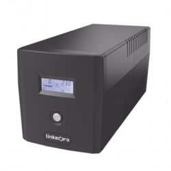 UPS 1000VA/600 W Pantalla LCD / Línea Interactiva 120Vca / 6 tomas 5-1