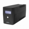 UPS 800VA/480 W Pantalla LCD / Línea Interactiva 120Vca / 6 tomas 5-15