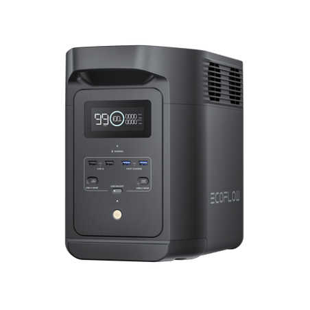 Estación de Energía Portátil de 980Wh Litio LFP / 10 Puertos AC 500 W
