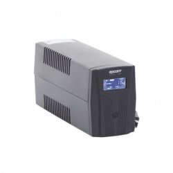 UPS de 600VA/360W / Topología Línea Interactiva / Entrada y Salida 120