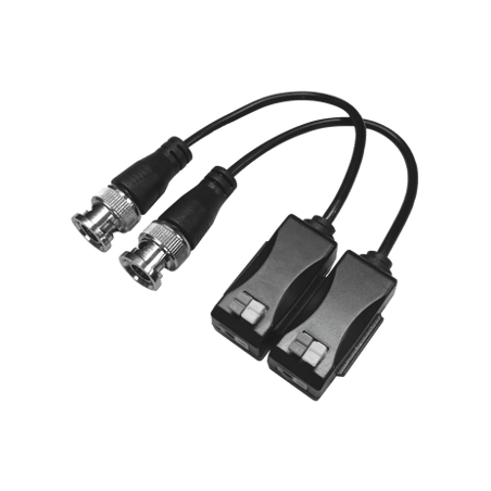 Kit de Transceptores (Baluns) con Terminal PUSH SUPERIOR PIG TAIL en a