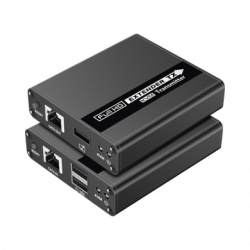 Kit extensor KVM (HDMI y USB)  40m 4k30Hz 40m  1080P60Hz  Cat 6, 6a y