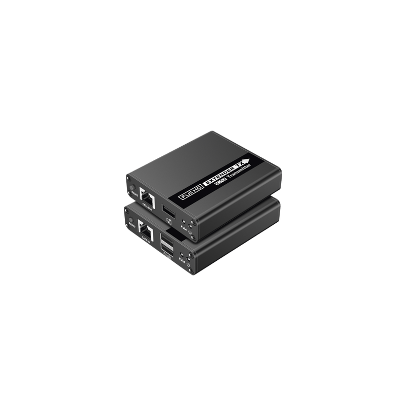 Kit extensor KVM (HDMI y USB)  40m 4k30Hz 40m  1080P60Hz  Cat 6, 6a y