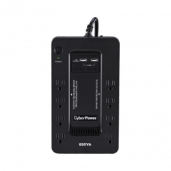 UPS de 650 VA/390 W, Topología Standby con Modo Ahorrador ECO, Entrada