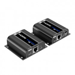 Kit Extensor HDMI  Hasta 70m 1080p  40m 4K30Hz  Compatible con HDCP  C