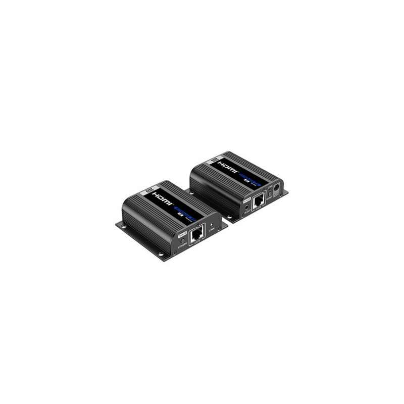 Kit Extensor HDMI  Hasta 70m 1080p  40m 4K30Hz  Compatible con HDCP  C