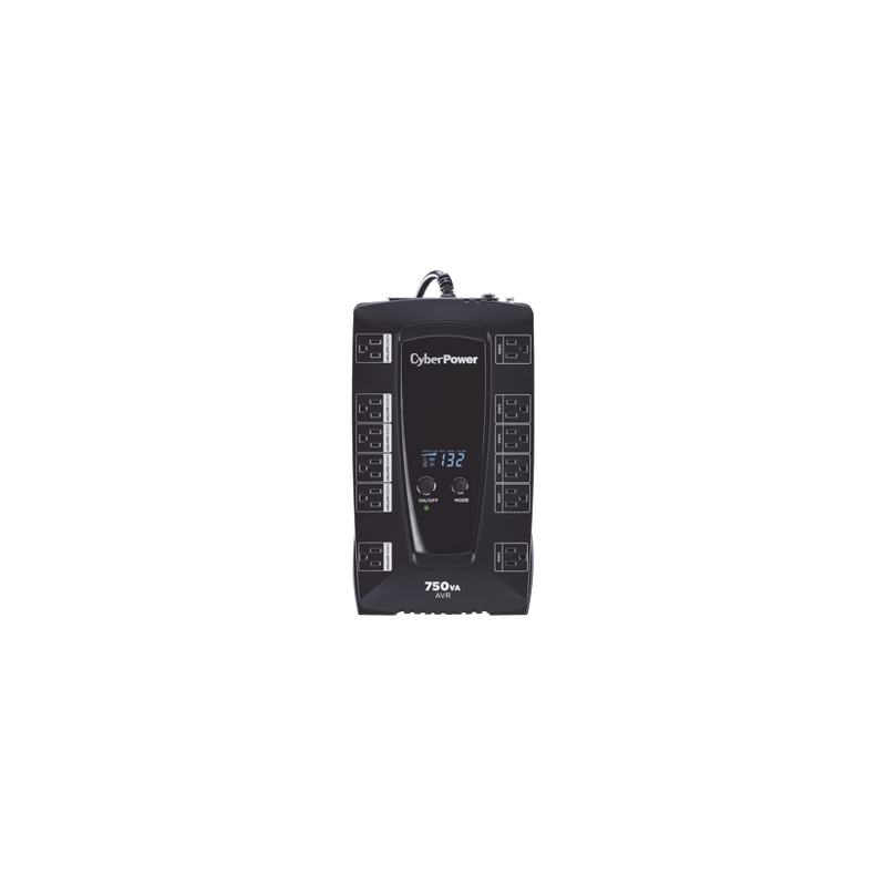 UPS de 750 VA/450 W, Topología Línea Interactiva, Entrada 120 Vca NEMA