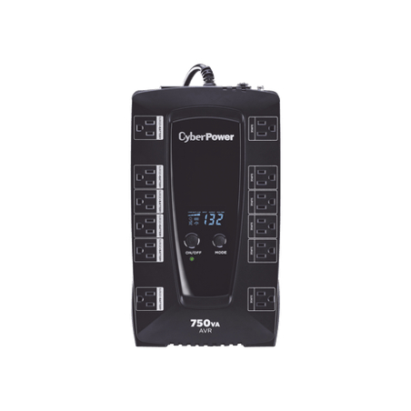 UPS de 750 VA/450 W, Topología Línea Interactiva, Entrada 120 Vca NEMA