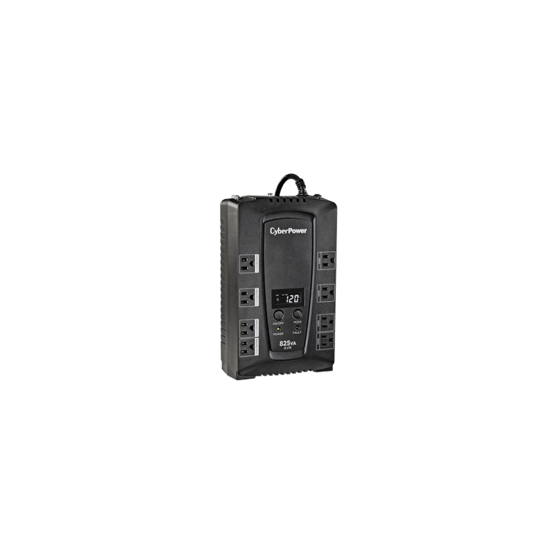 UPS de 825 VA/450 W, Topología Línea Interactiva, Entrada 120 Vca NEMA