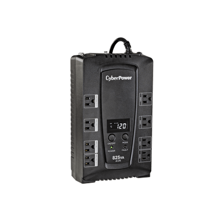 UPS de 825 VA/450 W, Topología Línea Interactiva, Entrada 120 Vca NEMA