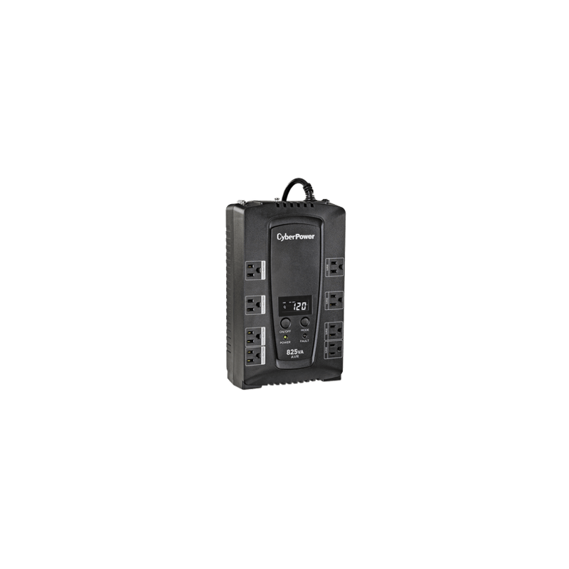 UPS de 825 VA/450 W, Topología Línea Interactiva, Entrada 120 Vca NEMA