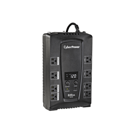 UPS de 825 VA/450 W, Topología Línea Interactiva, Entrada 120 Vca NEMA