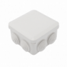 Caja Derivación-Conexión de Plástico (89 X 89 X 50 mm) con 7 Glándulas