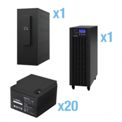 UPS Trifásico de 30 kVA/27 kW, Topología Online Doble Conversión, Volt