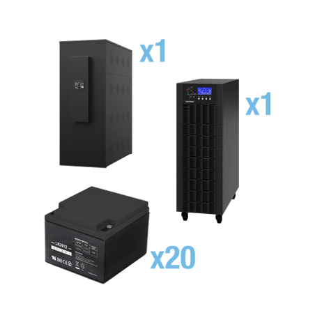 UPS Trifásico de 20 kVA/18 kW, Topología Online Doble Conversión, Volt