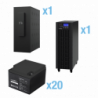 UPS Trifásico de 20 kVA/18 kW, Topología Online Doble Conversión, Volt