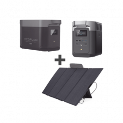 Kit de Estación de Energía Portátil 2048Wh  Batería Externa 2048Wh  Pa