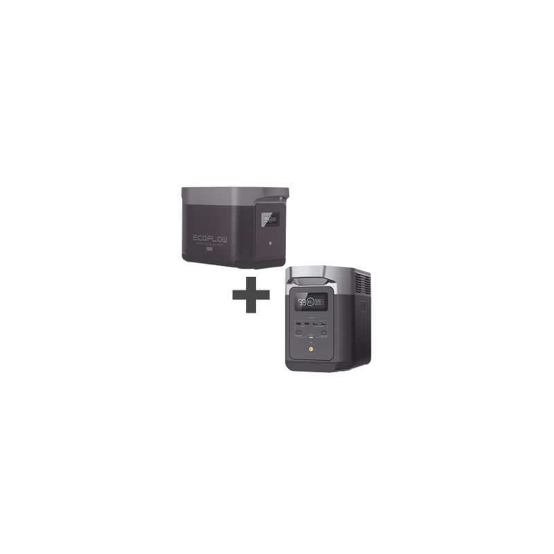 Kit de Estación de Energía Portátil 2048Wh  Batería Externa 2048Wh (40