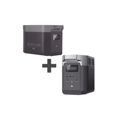 Kit de Estación de Energía Portátil 2048Wh  Batería Externa 2048Wh (40