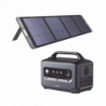 Kit de Estación de Energía Portátil 600W (680Wh)  Panel Solar Plegable