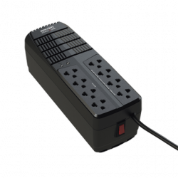 Regulador de Voltaje 1000 VA-500 W /  4 Contactos con AVR / 4 Contacto