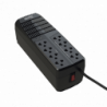 Regulador de Voltaje 1000 VA-500 W /  4 Contactos con AVR / 4 Contacto