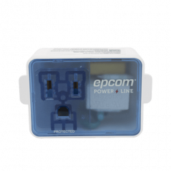 Supresor de Picos Portatil para Pared / 120 Vca / 1800 W / 540 Joules