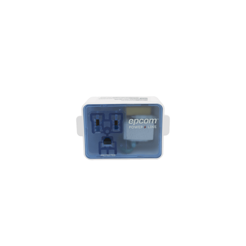 Supresor de Picos Portatil para Pared / 120 Vca / 1800 W / 540 Joules