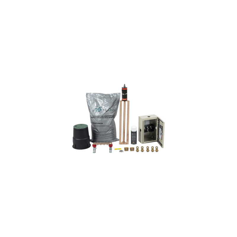 Kit de tierra Física Modelo TG45K con Electrodo Magnetoactivo 50 x 11.