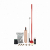 Kit Pararrayo con Accesorios para Protección de Diámetro de 80 m.