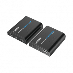 Kit extensor KVM (HDMI y USB) hasta 120 metros / Resolución 1080P  60