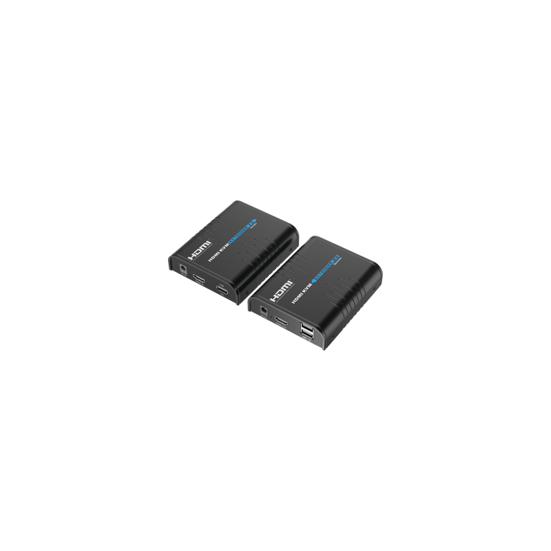 Kit extensor KVM (HDMI y USB) hasta 120 metros / Resolución 1080P  60