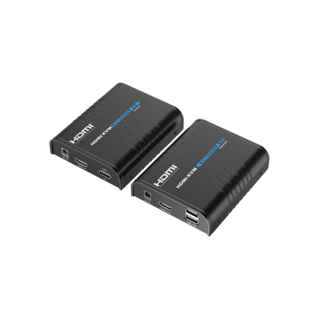 Kit extensor KVM (HDMI y USB) hasta 120 metros / Resolución 1080P  60