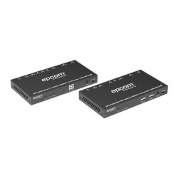 Kit Extensor HDMI  4K2K60HZ  HDR 4:4:4  HDBaseT  100M  Salida de Audio